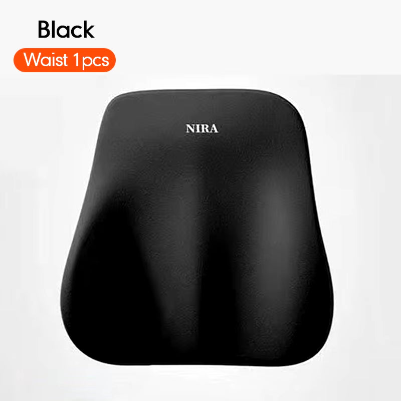 Car Headrest Lumbar Support Lumbar Cushion Memory Foam Cushion Backrest Lumbar Pillow Car Comfortable Neck Pillow Car Accsesorie